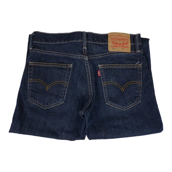 Levi's 511 Slim Fit Straight Leg Flex Men's Jeans Dark Wash Size W30 #609 - Picture 6 of 7